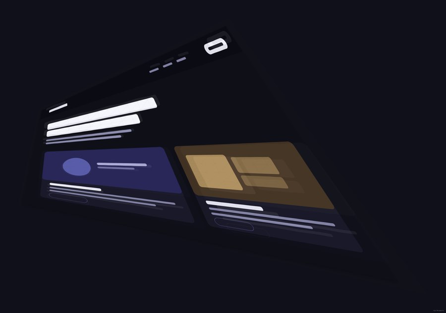 Portfolio case study page turned into a 3D mockup with Perspecto, Product Hunt angle