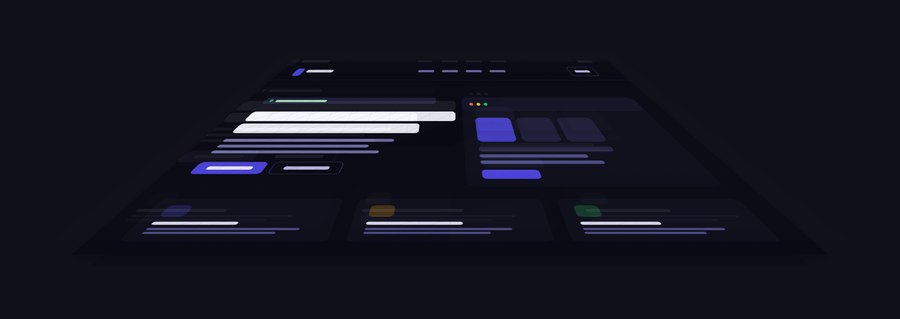 Website landing page turned into a 3D mockup with Perspecto, Top Down angle