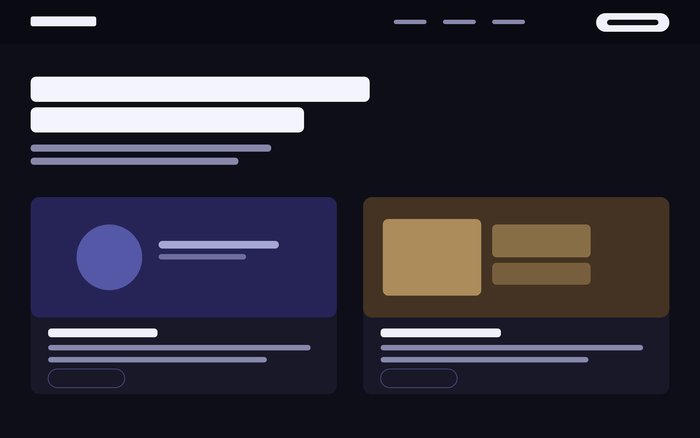 Flat portfolio case study page screenshot before 3D transformation